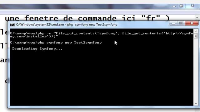 Installation Symfony (symfony installer) смотреть онлайн
