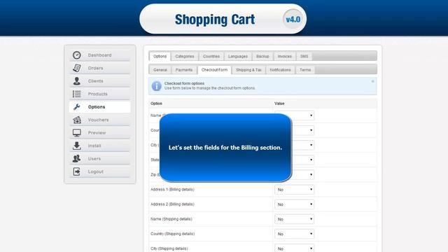 Customize checkout fields with STIVA Shopping Cart смотреть онлайн