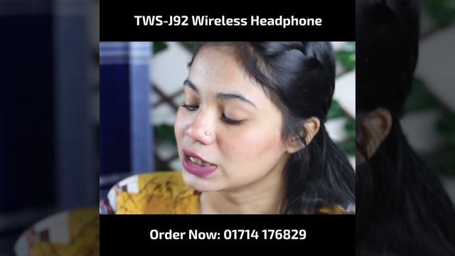 Bluetooth Wireless Earbuds with Charging Box – Model TWS-J92 Review Video смотреть онлайн