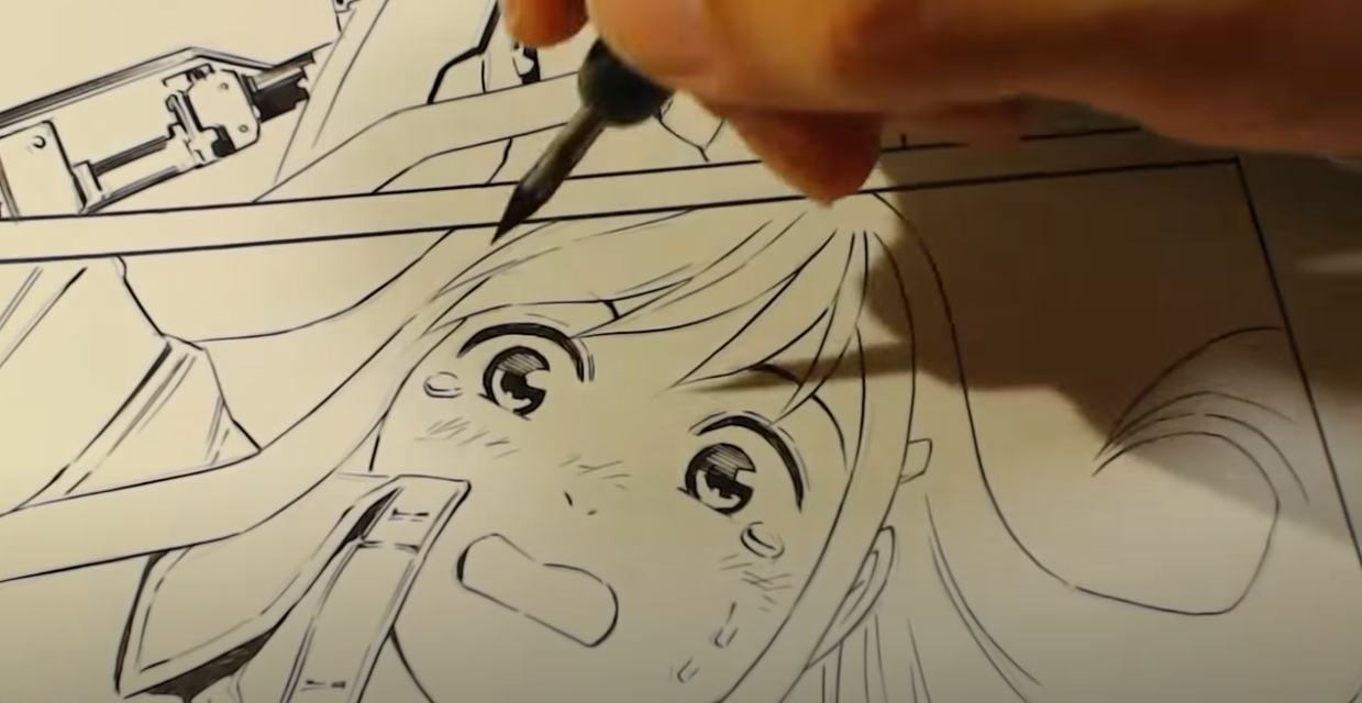 Как рисуют мангу? / How is manga drawn? смотреть онлайн