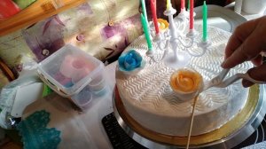 ТОРТ. " НАПОЛЕОН".  КАК УКРАСИТЬ ТОРТ НА ДЕНЬ РОЖДЕНИЯ