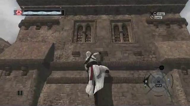 Assassin's Creed PC gameplay on 2x EVGA 8600GTS Superclocked смотреть онлайн