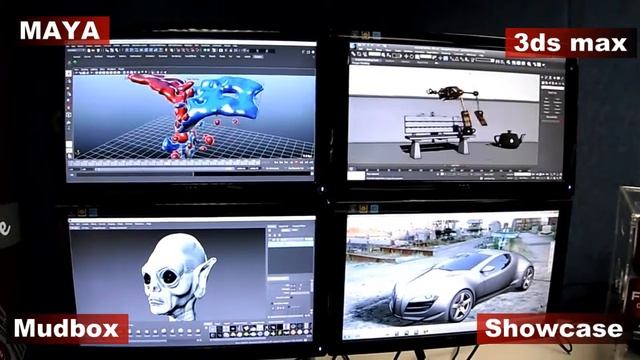 AMD FirePro V7900 & Autodesk design suite- Running four applications with only on card смотреть онлайн