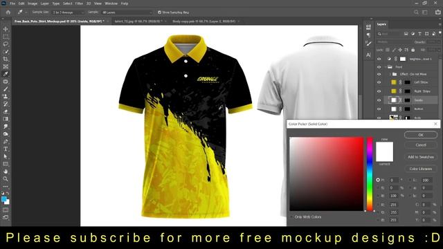 FREE POLO SHIRT MOCKUP DESIGN (FREE TSHIRT MOCKUP PSD) смотреть онлайн