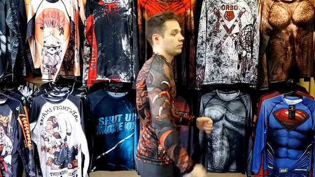 РАШГАРД ORSO DRAGON с длинным рукавом | Обзор от Burya shop смотреть онлайн
