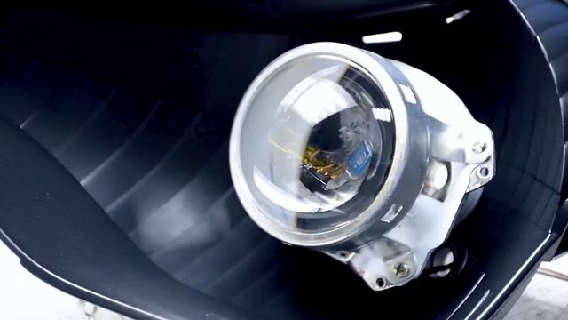 Установка Би-линз Hyundai Solaris смотреть онлайн