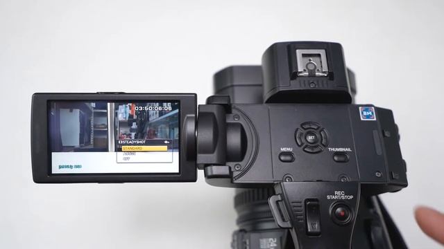 Cara Mengaktifkan Fitur Stabilizer Lensa Steadyshoot Sony NX100 - Tutorial Camcorder Sony NX100 смотреть онлайн