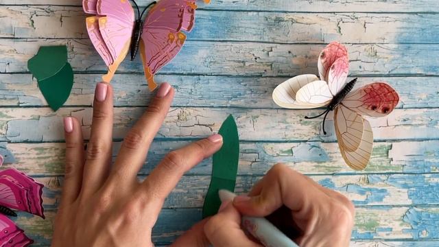 Змейка из цветной бумаги за 5 минут!!!/Поделки для детей смотреть онлайн