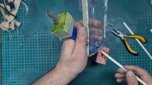 Нож ручной работы. х12мф .стабилка самодельная смотреть онлайн