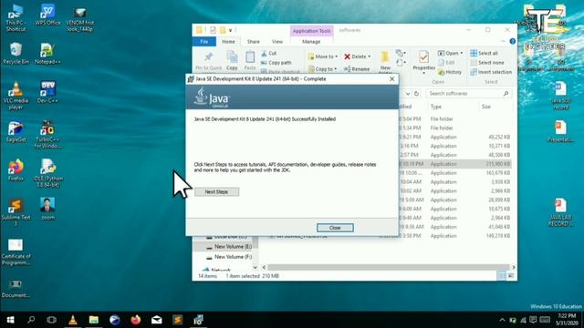 JAVA ని ఎలా download చేసుకోవాలి? || JAVA installation and path setting process in Telugu 1080p || T смотреть онлайн