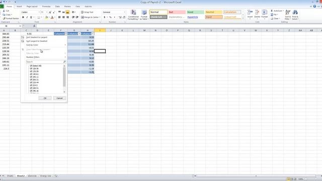 Excel 2010: Sorting & Filtering Data смотреть онлайн
