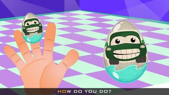 Surprise Eggs Cars | Surprise Eggs Finger Family | Surprise Eggs Toys