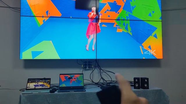 4K TV Wall controller demo video смотреть онлайн