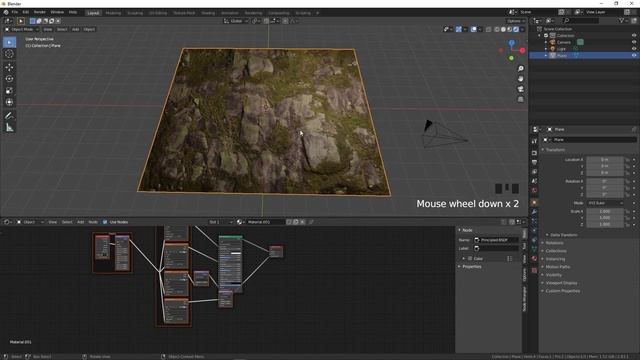 Realistic 3D Textured Ground in Blender | Blender 2.8 Tutorial | Beginners смотреть онлайн