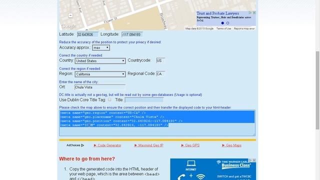WordPress - Adding a Geo-Tag смотреть онлайн