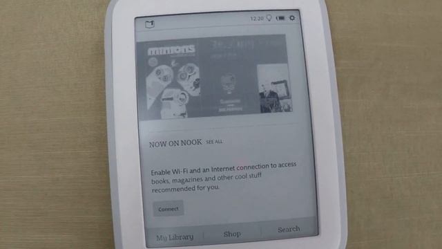Электронная книга Nook GLOWLIGHT EBook Reader - 4GB - BNRV500