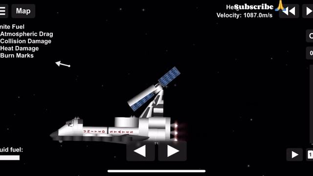 REALISTIC SPACE SHUTTLE in SFS||space shuttle in sfs || tutorial ||Spaceflight simulator смотреть онлайн