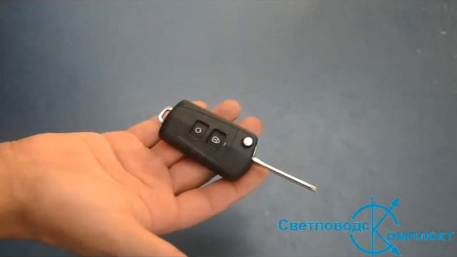 Выкидной ключ HYUNDAI SANTA FE 2 кнопки (корпус). смотреть онлайн