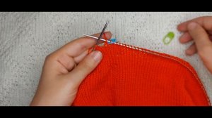 Простое платье спицами без швов. Мастер-класс