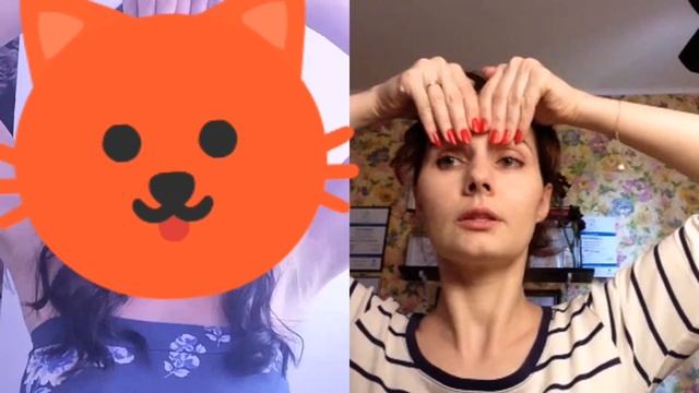 Тренировка для лба от морщин. Фрагмент индивидуального занятия смотреть онлайн