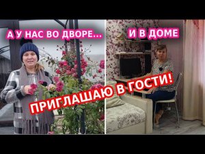 Ноябрь. В гостях канала Вдали от города с Ниной К// Обзор моего участка 10 соток