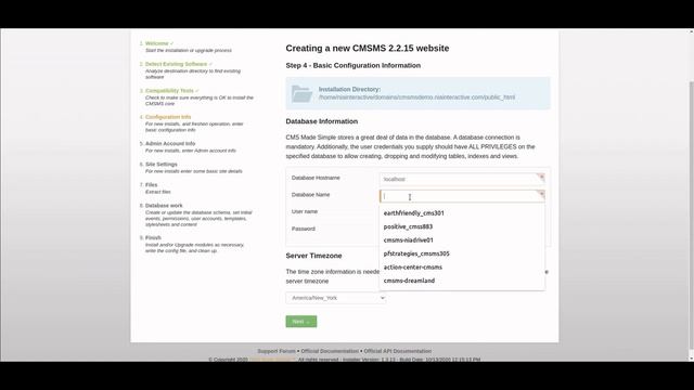 CMS Made Simple Tutorial 01- Installation смотреть онлайн
