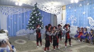Танец пиратов на новогоднем празднике 2019 в старшей группе. Муз. рук.  Кушнир А.  А.
