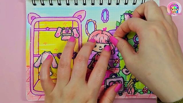 Toca Boca Paper House DIY Compilation #paperplay #tocalifeworld #paperdiy