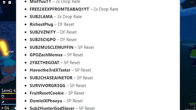 [GPO] All Codes! (4x LOGIA!) | Grand Piece Online Free Release Roblox смотреть онлайн