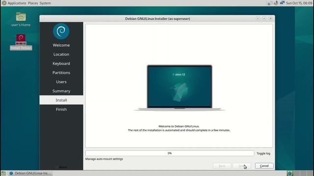 How to install Debian 12.2.0 MATE Edition смотреть онлайн