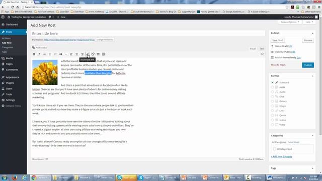 How to Add a New Blog Post to Your WordPress Website. смотреть онлайн