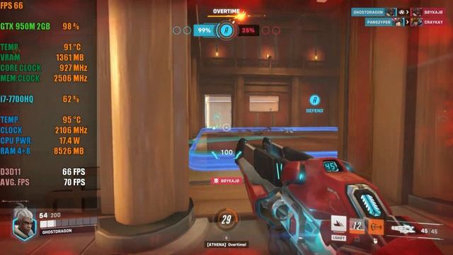 Overwatch 2 ~ Free to Play Game | GTX 950M 2GB | 1080p ALL Settings + AMD FSR Performance Test смотреть онлайн