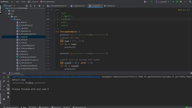 Chapter 5: Loops in Kotlin смотреть онлайн
