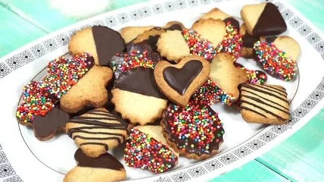 Песочное печенье с корицей !! Простой рецепт!! смотреть онлайн