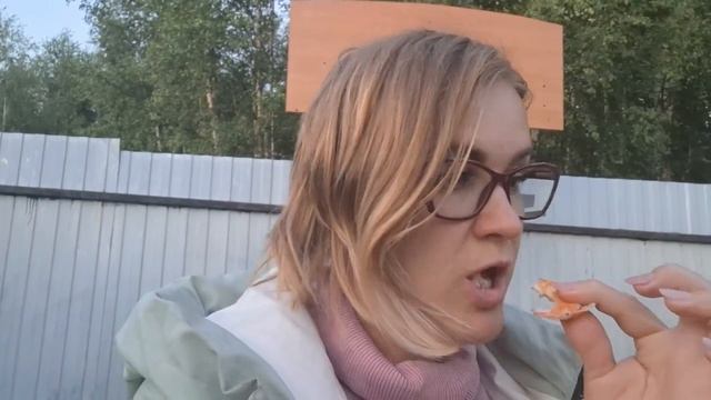 рыбный ужин / Блинный завтрак / Отмечаем д.р. Евсюши рыбкой на мангале смотреть онлайн