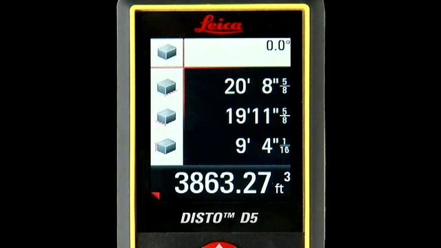 Leica disto D8 Training- Volume Calculation function смотреть онлайн