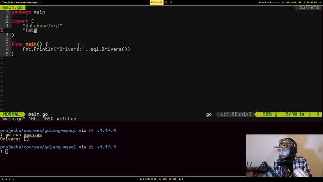 Using MySQL with Go is SUPER SIMPLE - Go / Golang MYSQL Tutorial | #feurious смотреть онлайн