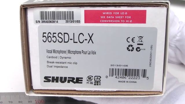 [Review]Shure 565Sd Classic Unisphere Vocal Microph At Performance Audio смотреть онлайн