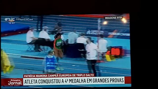 Patrícia Mamona - Campeã Europeia Triplo Salto 2021 смотреть онлайн