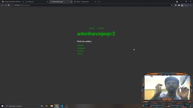 ? Build a Hacker Like Portfolio using HTML, CSS and Javascript - in Tamil смотреть онлайн