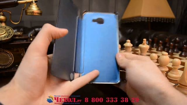 Фирменный оригинальный чехол-книжка Samsung Galaxy A9 2016 A900F /A9000 смотреть онлайн