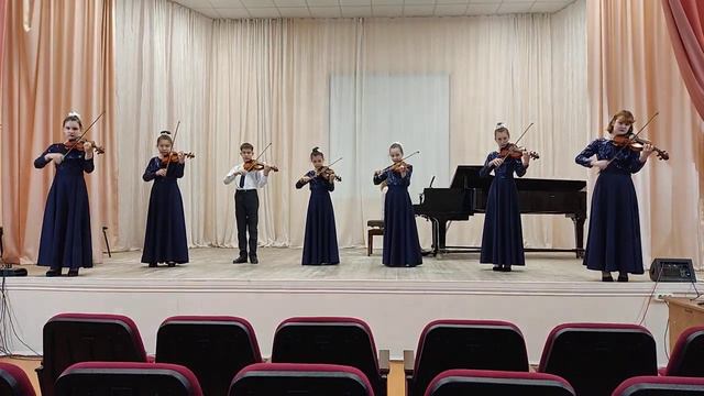 старший ансамбль скрипач 1.Цфасман 