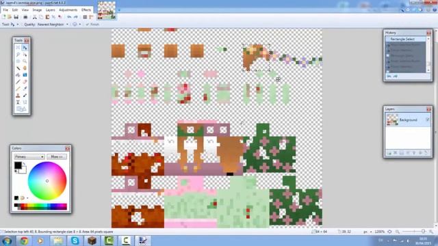 How To Make Your MC Skin 4bit? (Minecraft Skin Making Tutorial) смотреть онлайн