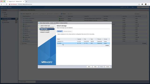 Install LINUX CentOS onto VMware ESXi or vCenter смотреть онлайн