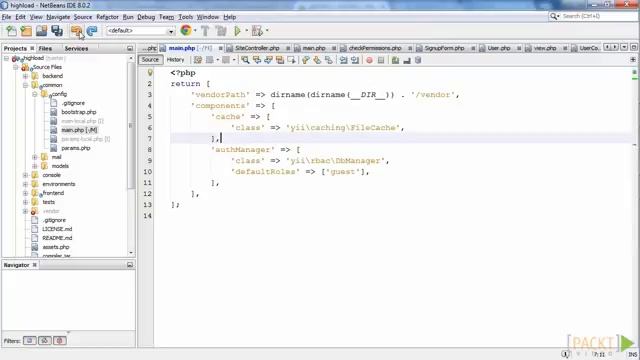Mastering Yii 2 Changing Highload Session Storage to the Database packtpub co смотреть онлайн