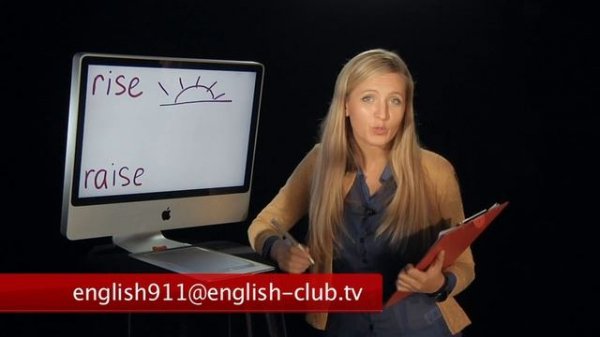 English 911 05:  LAST TIME vs LATELY;  RISE vs RAISE;  ON TIME vs IN TIME | RU