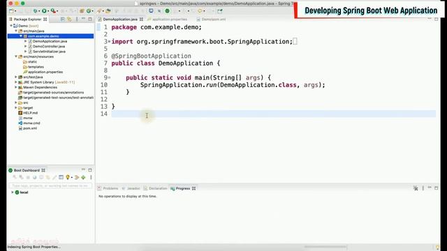 Developing Spring Boot Web Application | Tamil смотреть онлайн