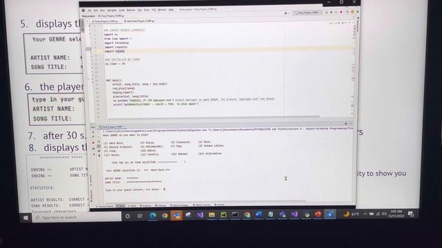 CS50 Python Final Project смотреть онлайн