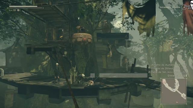 PS4 PRO - Nier: Automata - Walkthrough 100% - Part 6 - Tra le ammiratrici di Jean Paul смотреть онлайн