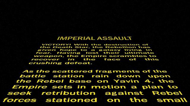 Star Wars: Imperial Assault Opening Crawl смотреть онлайн